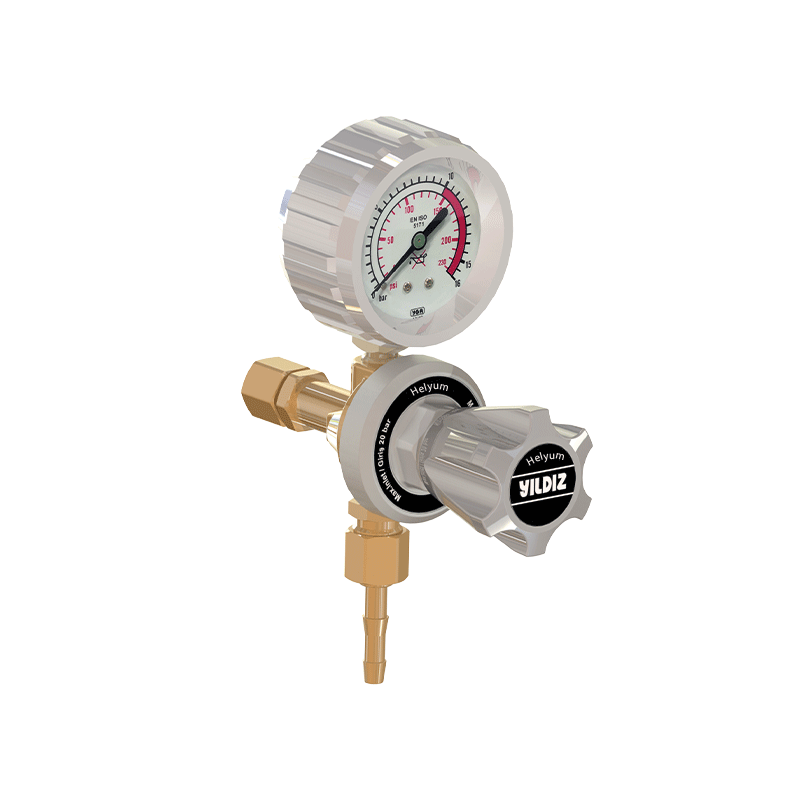 Helium Point of Use Pressure Regulator