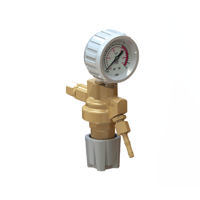 Helium Low Pressure Point of Use Pressure Regulator