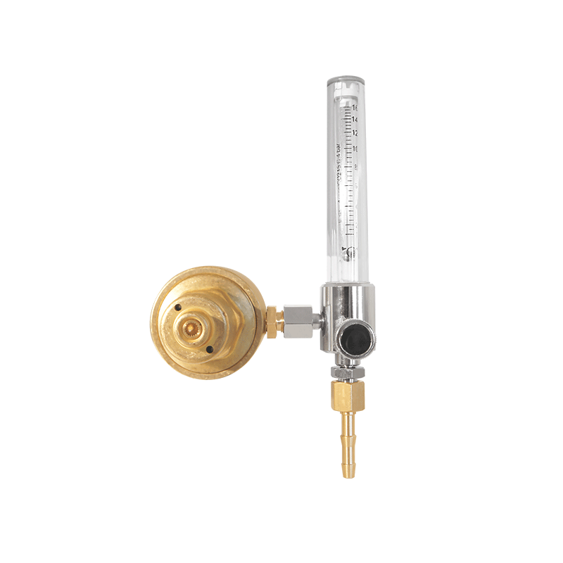 Argon / CO2 Point of use Pressure Regulator with Flowmeter 16 l/min