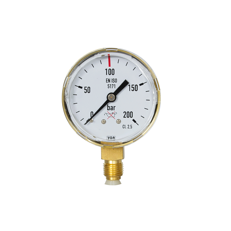 Pressure Gauges (Manometers) 0-200 Bar