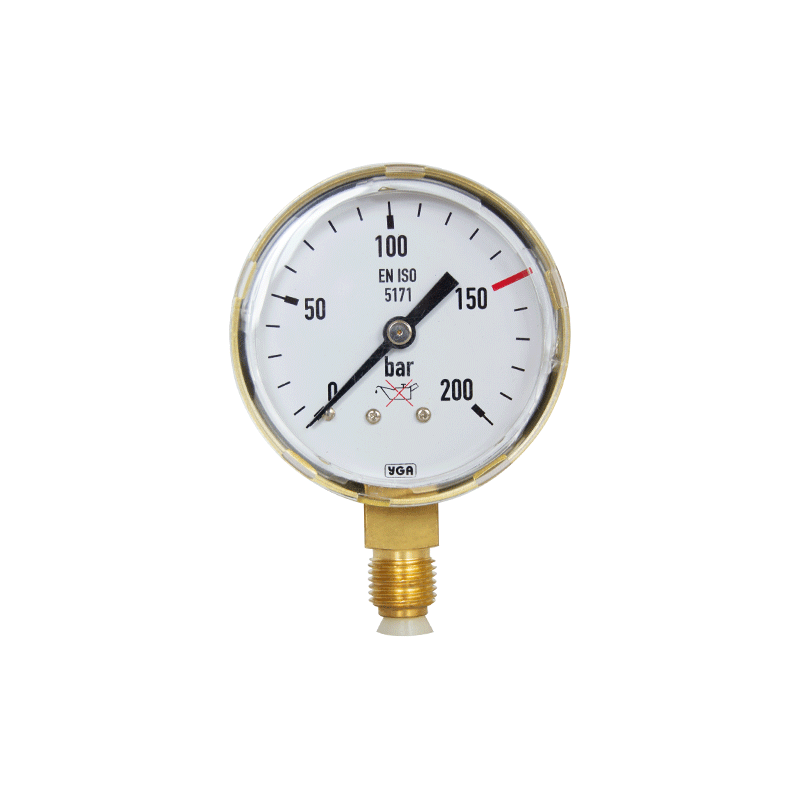 Pressure Gauges (Manometers) 0-200 Bar