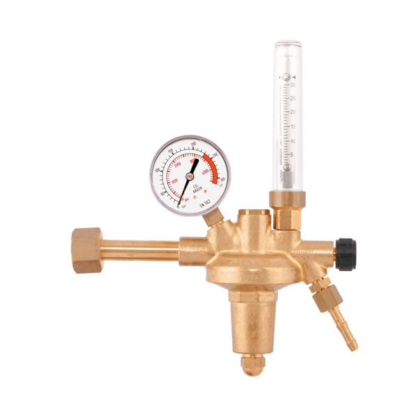 Pressure Regulator CO2 (With Flowmeter)