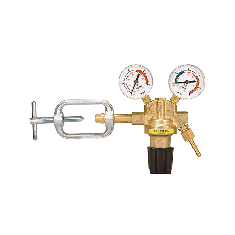 Acetylene Pressure regulator - with valve