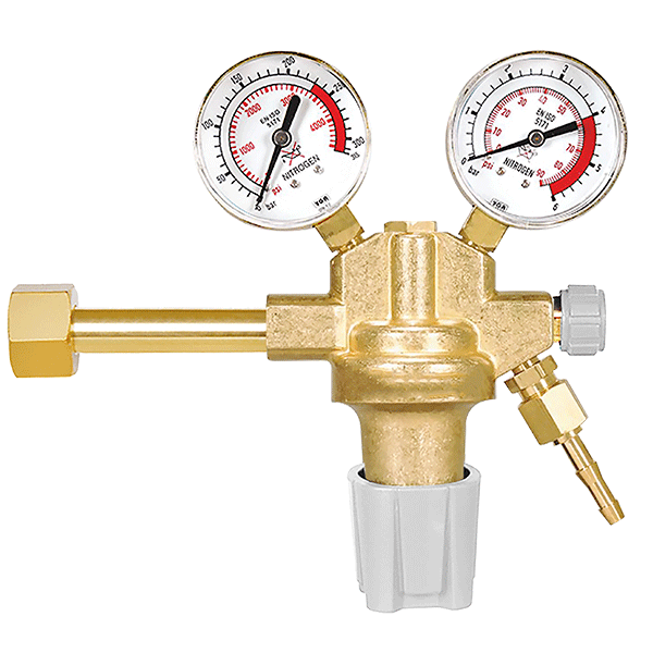 Nitrogen Pressure Regulator With Valve