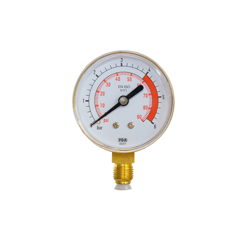 Pressure Gauges (Manometers) 0-6 Bar