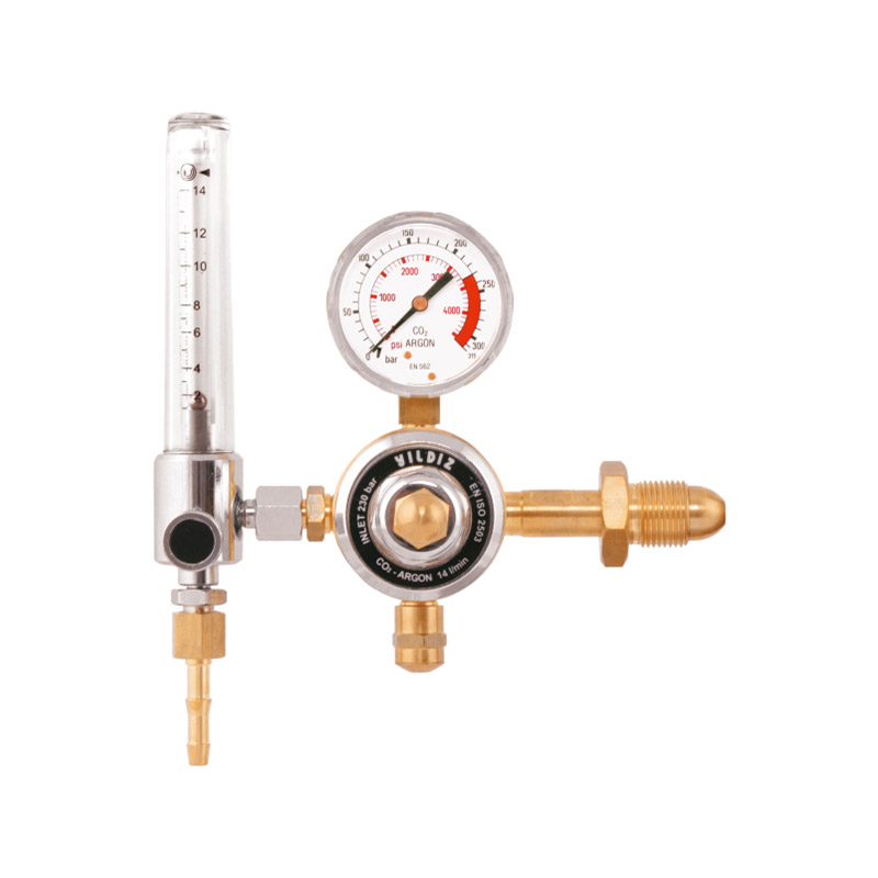 Argon Pressure Regulator (With Flowmeter)