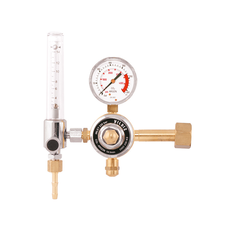 Argon Pressure Regulator (With Flowmeter)