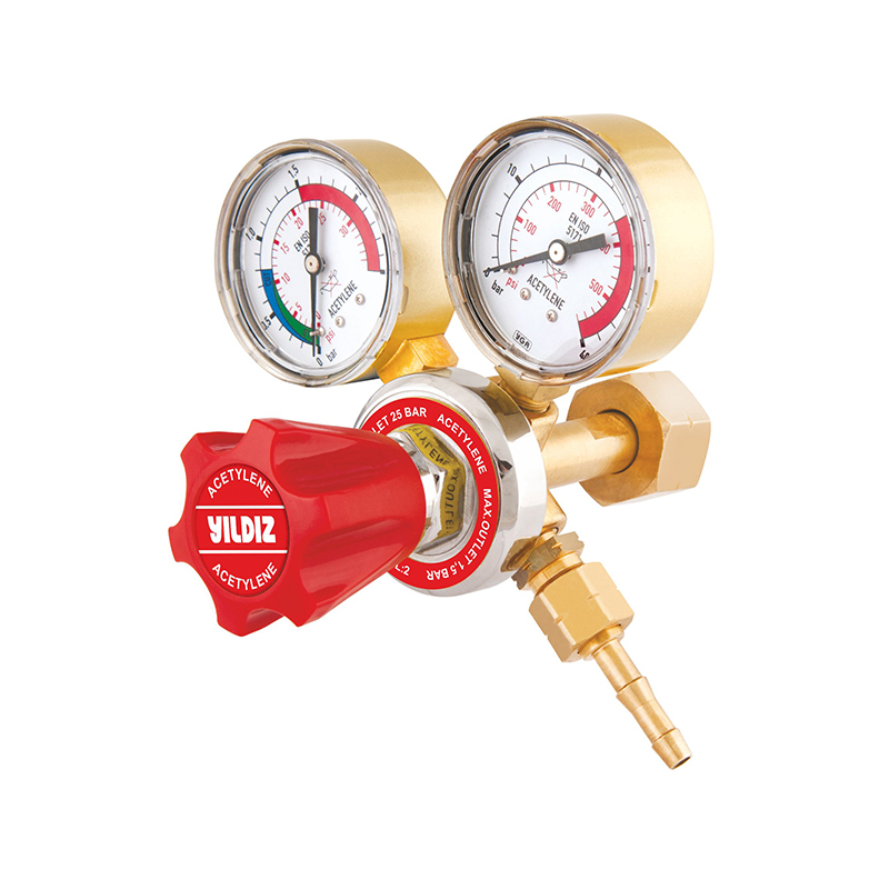 Acetylene Pressure Regulator - Without Protection