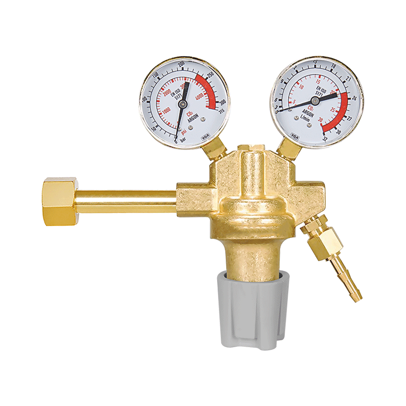 Pressure regulator mix gas