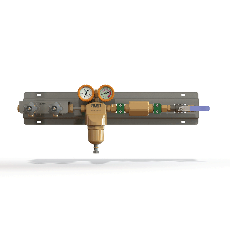 MEDIUM SCALE PROPANE GAS MANIFOLD SYSTEM 4 BAR